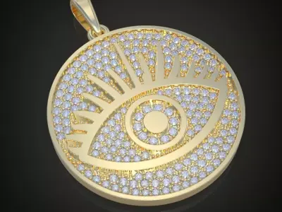 My Exclusive Pendant model 3D 0136 printable model 3D print model