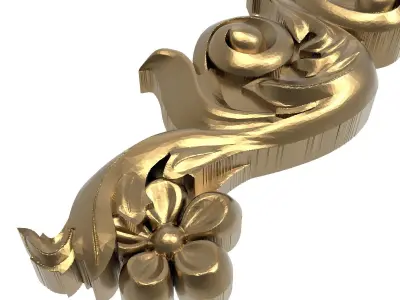  decorative pattern ready for 3D printing 3D model 303