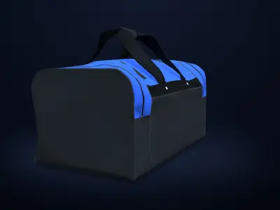 Sport Travel Duffel Bag 3D model
