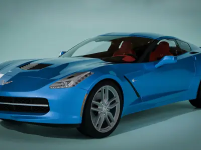 Chevrolet Corvette 3D Model 3D model