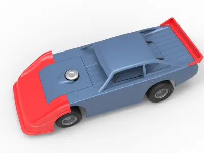 Australian Super Sedan Scale 1 to 25 3D print model