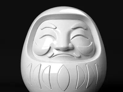Daruma 3D print model