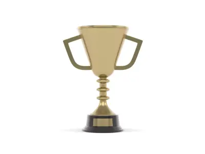 Trophy Cup Collection 3D model 11