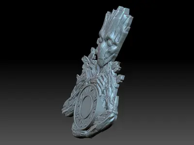Groot 3D print model