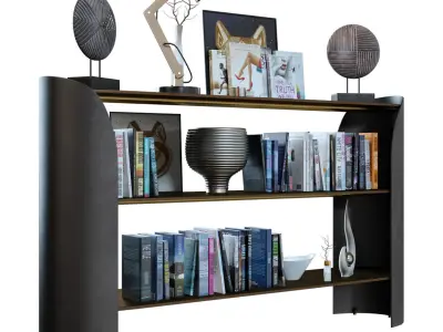 Davis Vida Shelving Low-poly 3D model