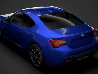 Toyota G 86 2016 3D model