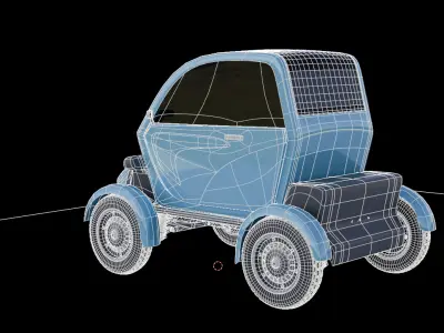 mini car 3D model