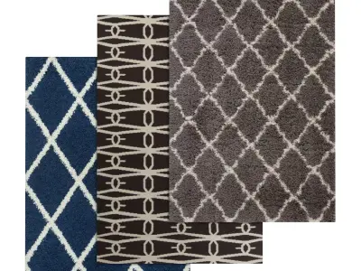 Rug Set 1047 3D model