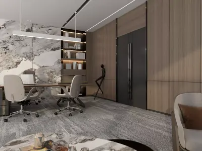 Office Design  3D model
