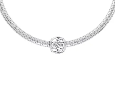 infinite round Charm 3D print model