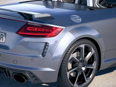 Audi TTRS Roadster 2020 3D model