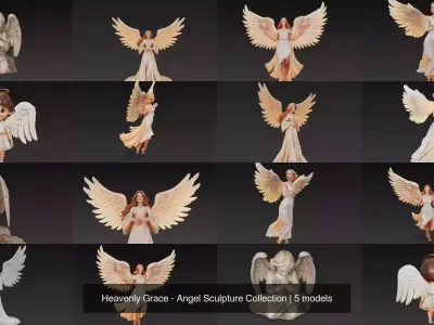Heavenly Grace - Angel Sculpture Collection