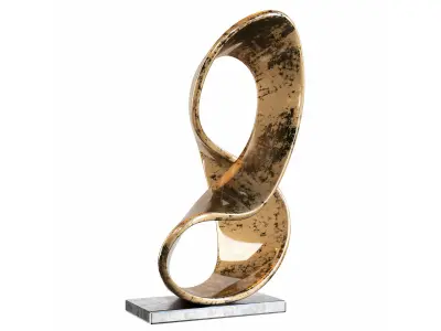 Abstract sculpture AS-002 3D model