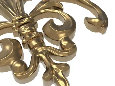  decorative pattern ready for 3D printing 3D model 97