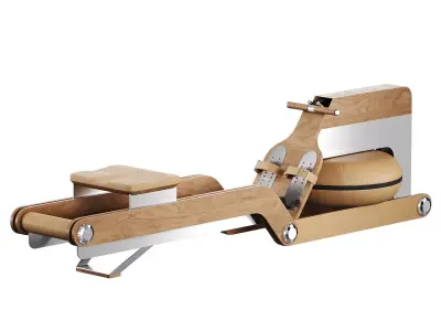 VISLA Premium Rowing Ergometer 3D model