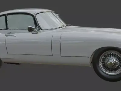 1961 Jaguar E-Type 3D Printable Model 3D print model