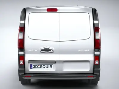 Renault Trafic Van L1H1 2021 3D model