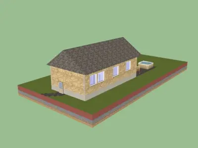 simple bothy structure  3D model