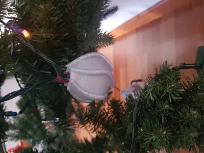 Christmas lights Lanterns Free 3D print model