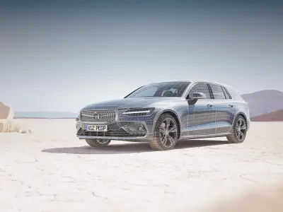 Modern Swedish luxury combi unbranded 3D model