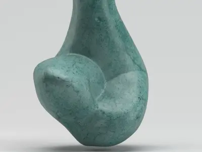 Pierre BRUN Sculpture Modigliani 3D model