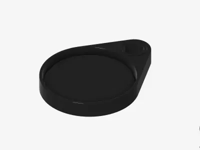 Shower - Soap Dish - Luxury - Vibrant Low-poly 3D model