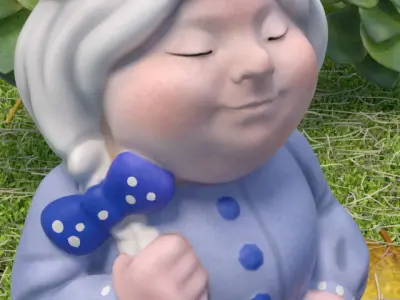 Garden Sculpture Collection 3D model