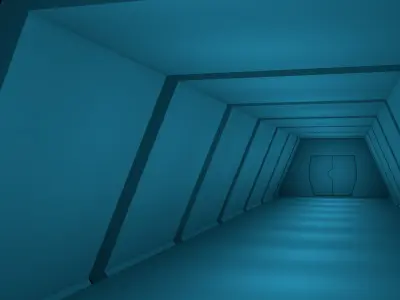 Corridor Interior 3D model