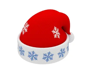 New Year Hat 3D model