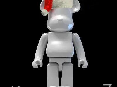 Christmas Bear Brick 3D model