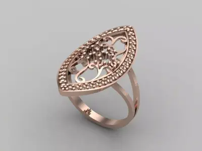 Women Ring STL Womens Ring 3d models 3D print model 3D print model 2