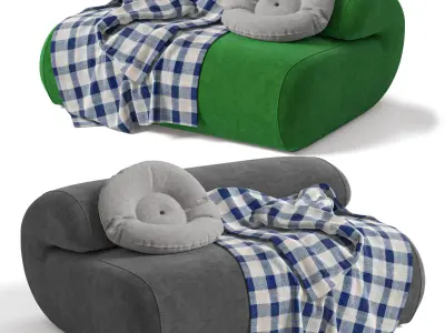 STRATA SOFA And Armchair 3D model