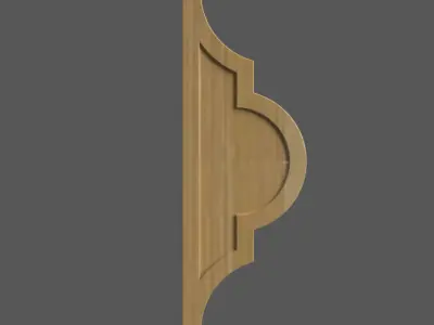 Elegant Tile 3D Model  STL for Wall Art  Home Decoration 3D print model
