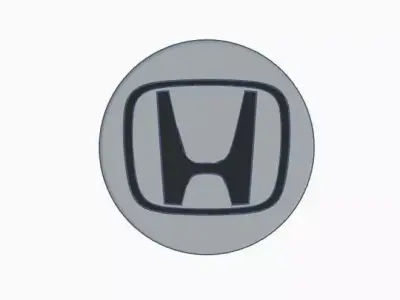 70mm Honda wheel cap - for 2005 Honda CR-V Free 3D print model