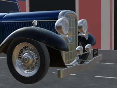 old car 3d model 3D model