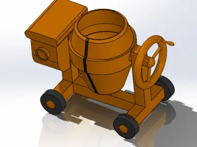 DIZZY from Bob the builder  3D print model