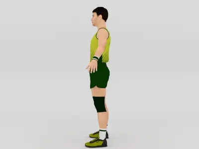 Volleyball Player V1 3D model