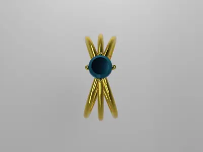 Gold Ring Free 3D print model