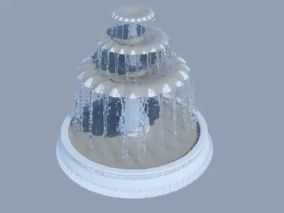 Water Fountain 3D model