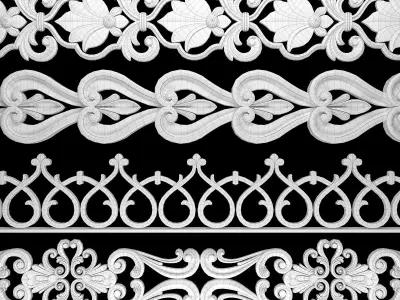 Path Ornament Pack 14 3D model