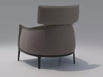 Archibald Lounge Chair 3D model
