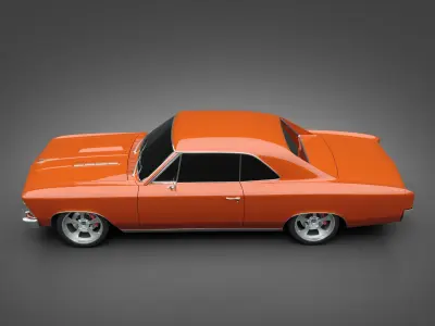 1966 Chevrolet Chevelle SS 3D model