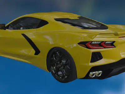Chevrolet Corvette C8  3D model