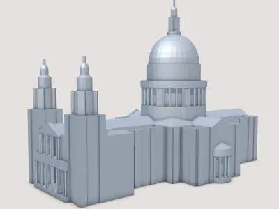 Cathedral 3D model