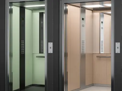 OTIS 2000 R Elevator 3D model
