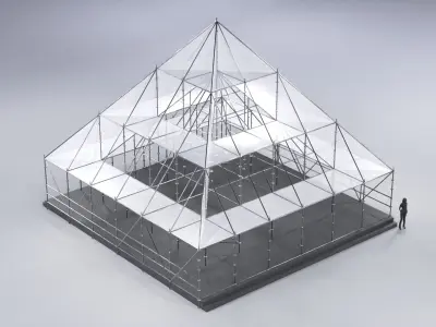 Layher Structure Pavilion 10 3D model