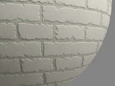 Materials 25- Brick Tiles Pbr-4k-Sbsar 3D model