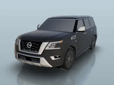 Nissan Armada Platinum 2022 3D print model