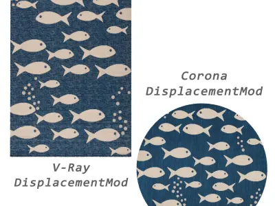 Rugs No 670 Low-poly 3D model