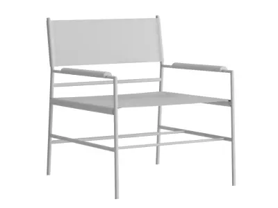Mario Leather Chair 3D model